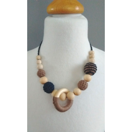Collier portage et allaitement Bio Slate +