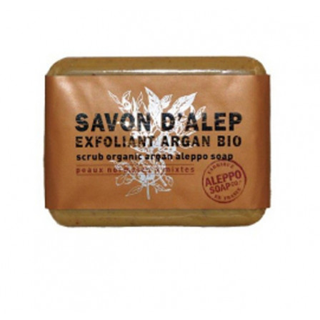 Alep soap exfoliating Argan bio tadé