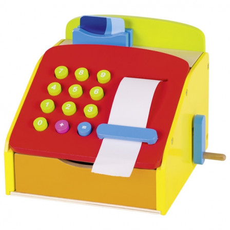 caisse enregistreuse avec ticket jouet