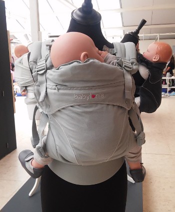 Flexia porte-bébé physio et évolutif de Babylonia