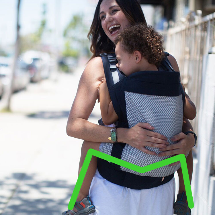 Beco Toddler Carrier Metro Black