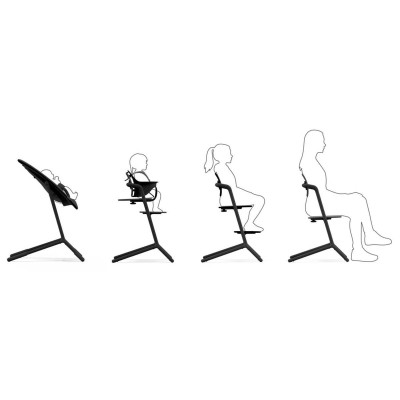 Cybex Lemo 2 - Chaise design pour enfant et adulte - Utilisation longue durée