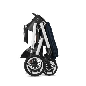 Pliage à une main de la Talos S Lux 2 poussette autoportante Cybex