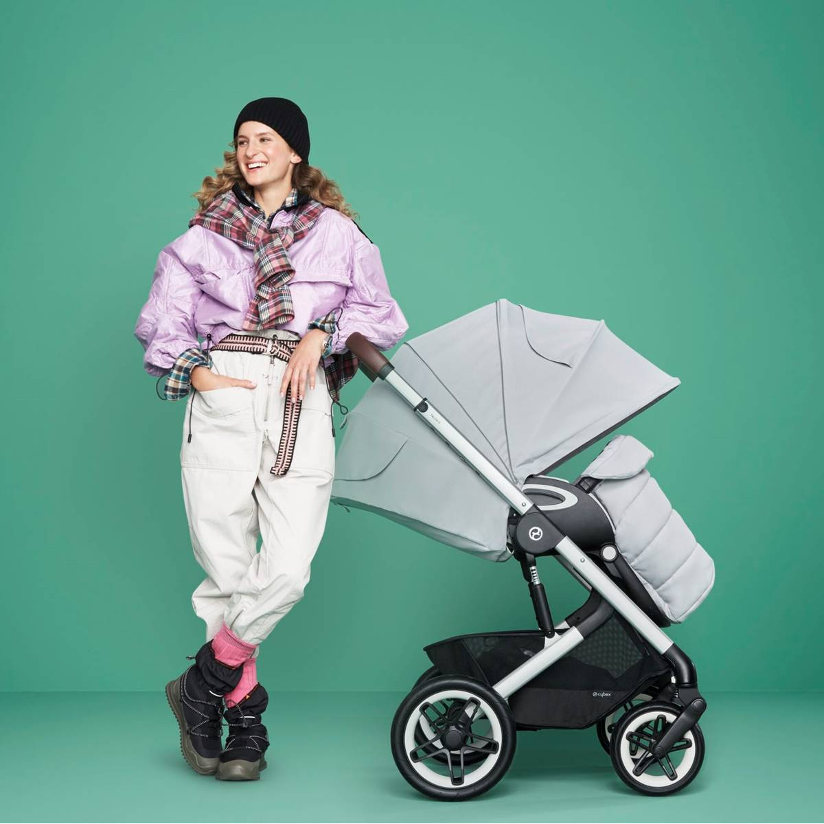 Les suspensions aux 4 roues tout-terrain de la Eezy S Twist+2 Cybex