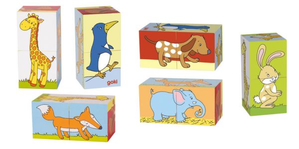 Puzzle de cubex Animmaux Goki