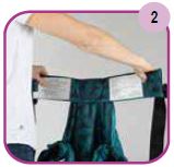 Etape 2 - Installation portage ventral Easy Emeibaby Babysize
