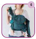 Etape 6 - Installation portage ventral Easy Emeibaby Babysize
