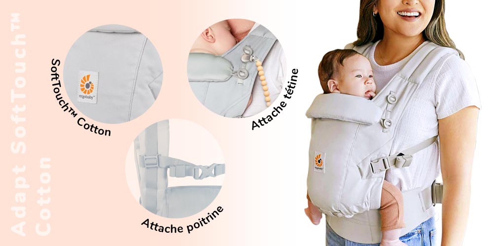 Le porte-bébé Adapt SoftTouch