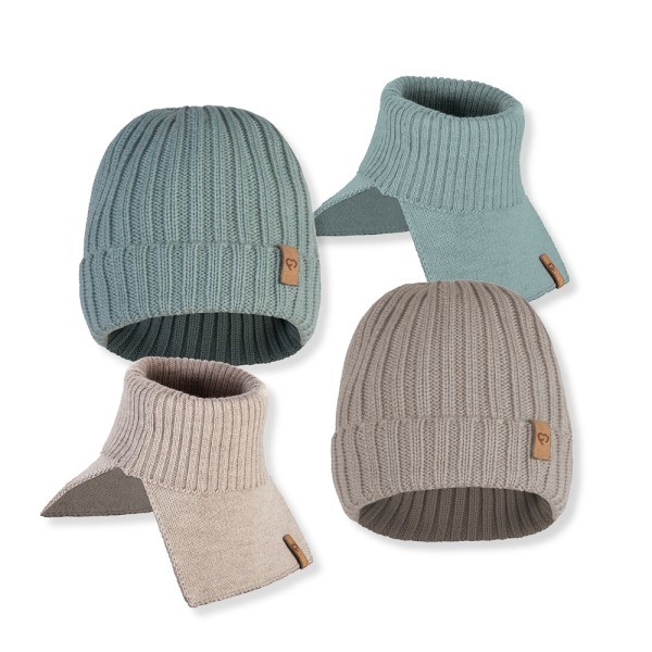 Bonnets et Tours de Cou en Laine Mérinos Fun2bemum pour Enfants et Adultes