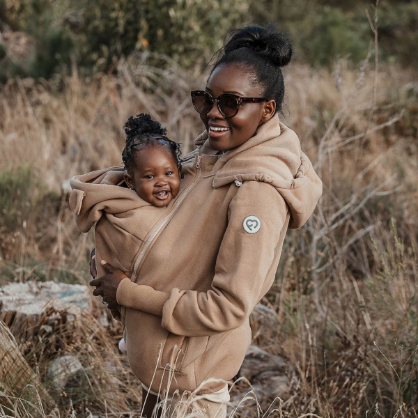 Fun2BeMum - Pola - Sweat zippé de portage
