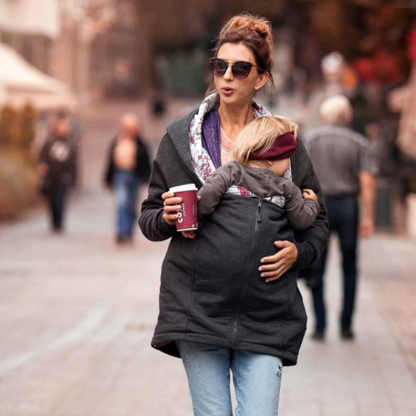 Fun2BeMum KAYA Manteau de Grossesse et Portage