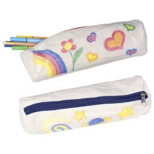Trousse en coton à colorier Goki