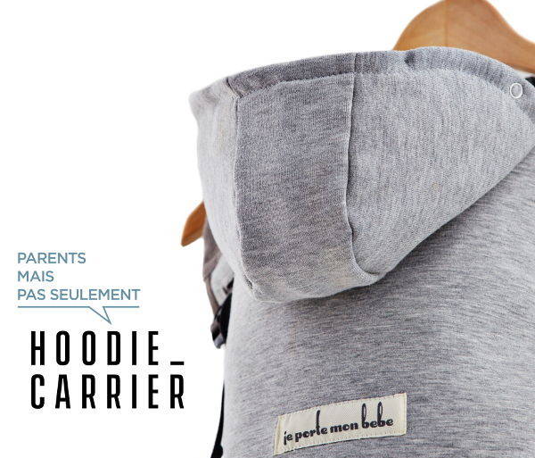 Hoodiecarrier Je porte mon bébé