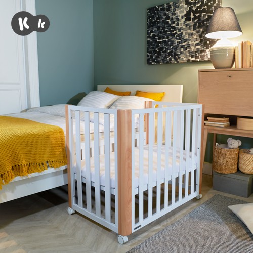 Kinderkraft Lit Koya en installation cododo contre le lit parental