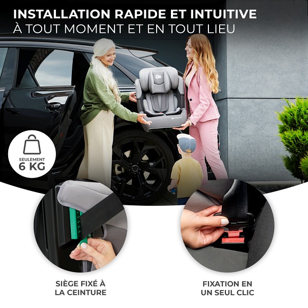 Installation rapide, universelle