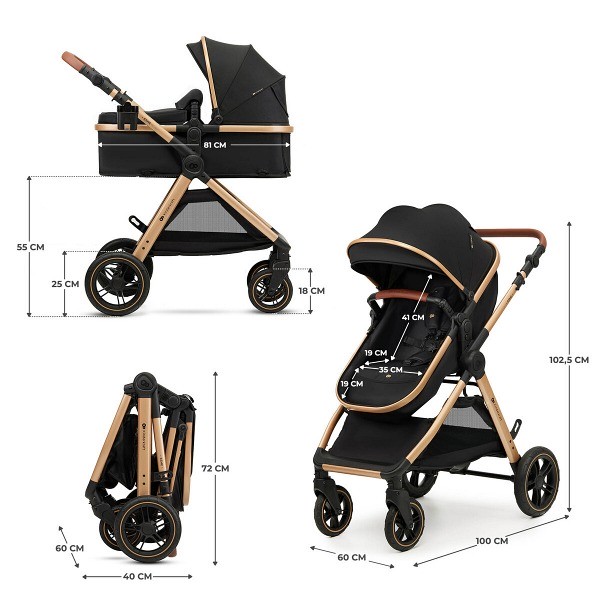 ESME PRO Poussette dimentions