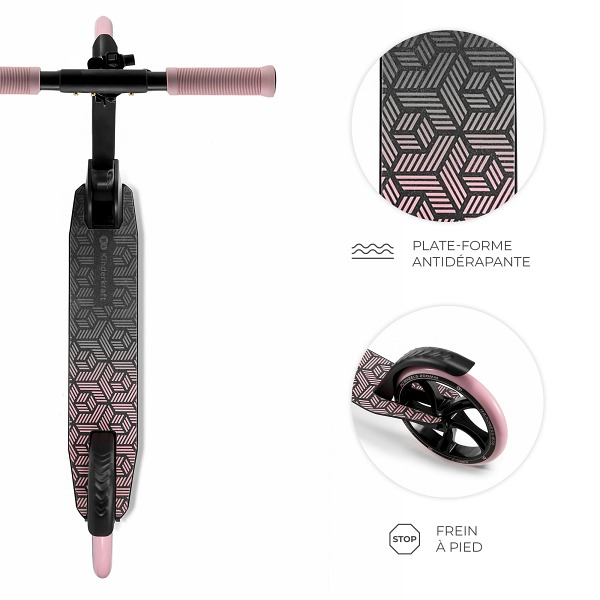 KinderKraft FREELY Trottinette pliante enfant et adulte