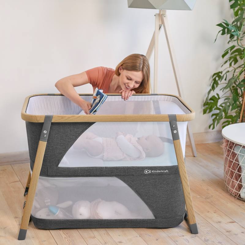 Lit parapluie Kinderkraft Sofi : le lit bébé 4 en 1 - BabyBed