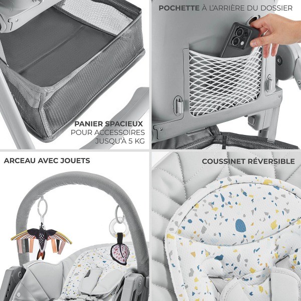 Kinderkraft Lastree - chaise haute