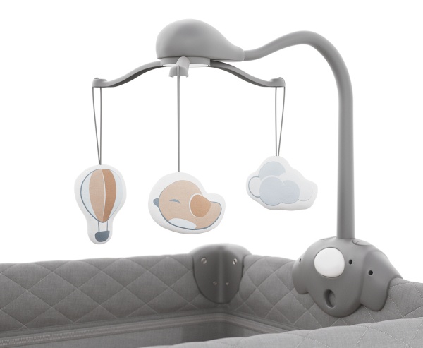 Kinderkraft Leody Up - Lit parapluie avec accessoires - mobile