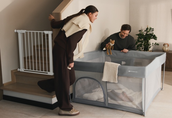 KinderKraft Safe Snap - Barrière de sécurité bébé sans perçage