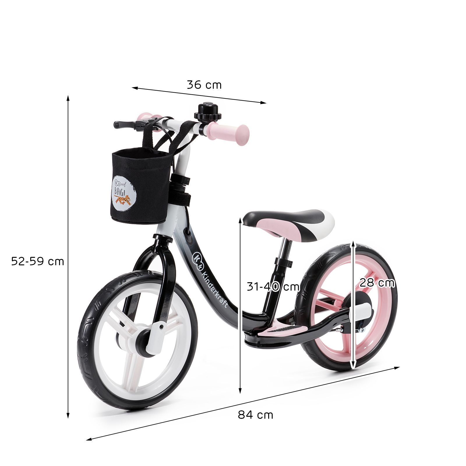 dimensions Kinderkraft draisienne space