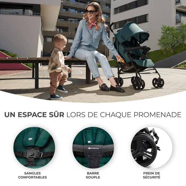 KinderKraft TIK - Poussette parapluie légère