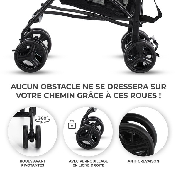 KinderKraft TIK - Poussette parapluie légère