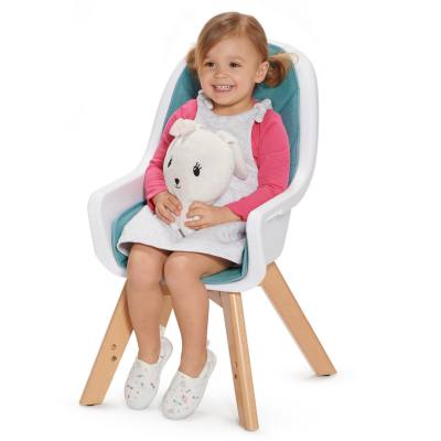 Kinderkraft chaise haute bébé tixi, chaise enfant, imperméable, réglable,  rose KKKTIXIPNK0000 - Conforama