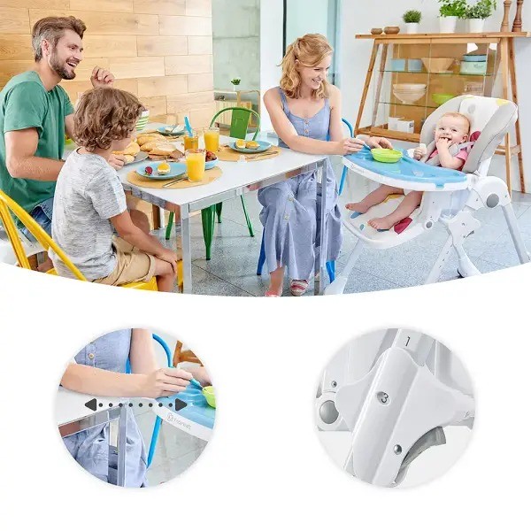 KinderKraft-yummy -S'adapte à toutes les tables