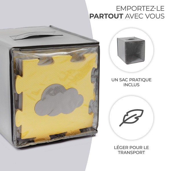 Tapis de motricité facile à ranger
