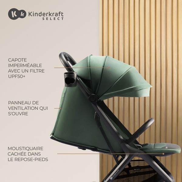 NUBI 2 Poussette confortable