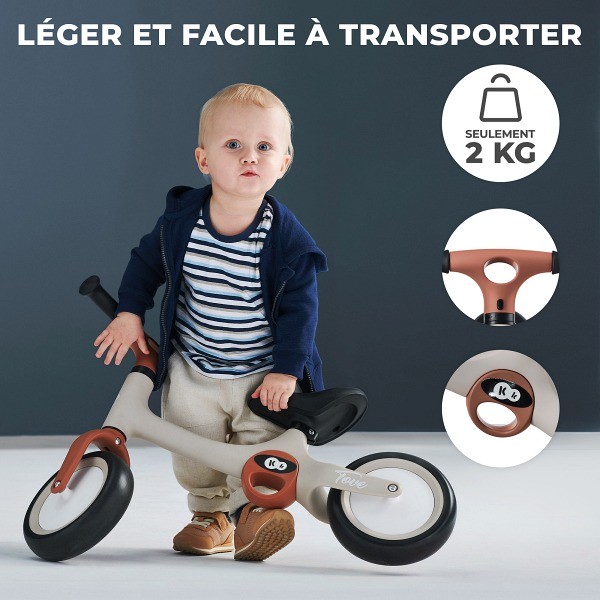 Légèr et facile à transporter