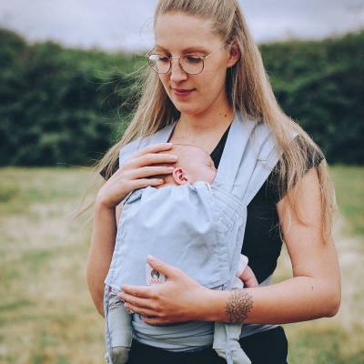 limas baby carrier sky porte-bebe physiologique en coton bio