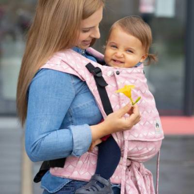 Limas Plus Sunshine - Porte-bébé physiologique en coton bio