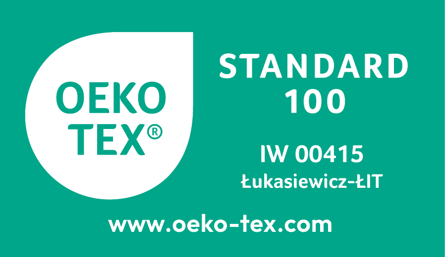 Certificat Oeko Tex Standard 100 (IW00415 Lukasiewicz LIT)