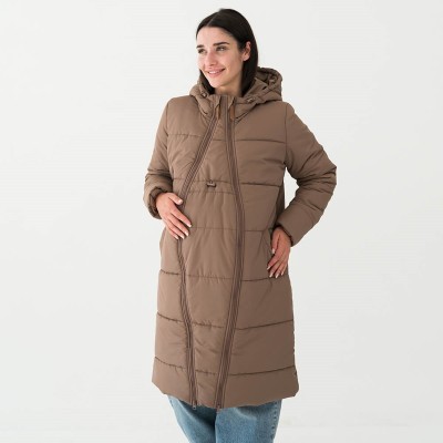 Love & Carry Manteau de portage et de grossesse Cappuccino