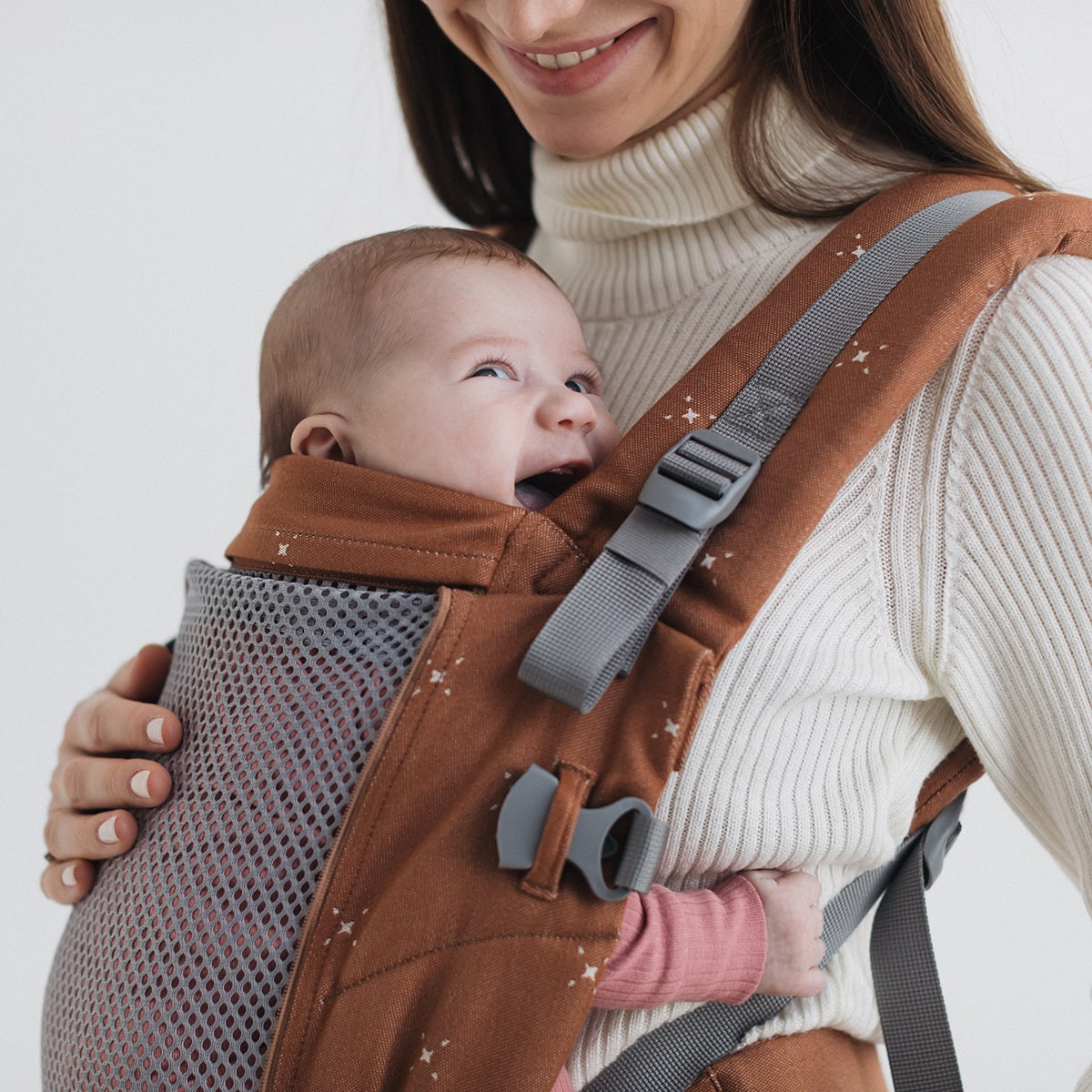 Love and Carry ONE + Cool Caramel - Porte-bébé physiologique
