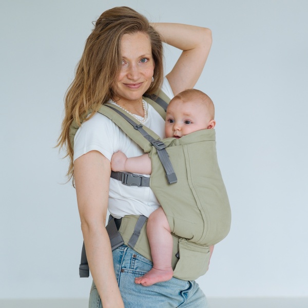 Love and Carry ONE EVO Matcha - Porte-bébé physiologique Vert