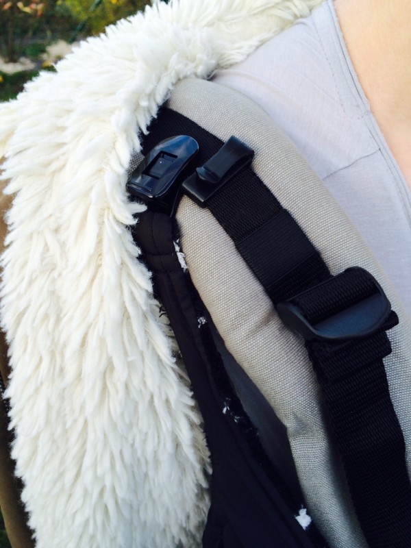 Attache clips de la couverture portage Lucky