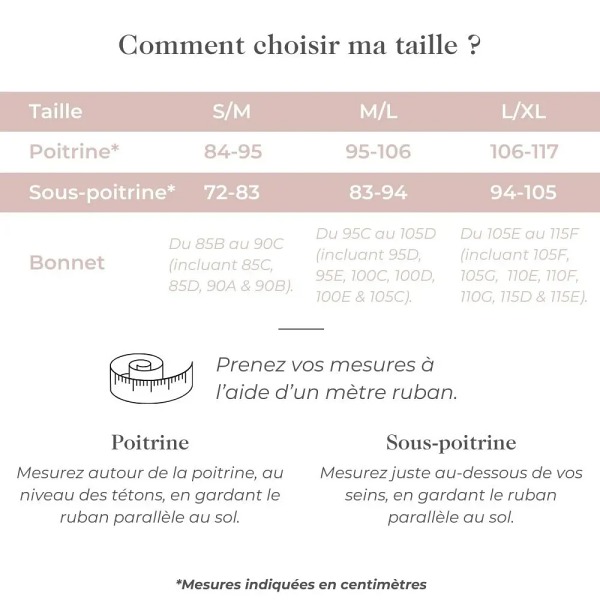 Guide des tailles - Day n' Night 2.0