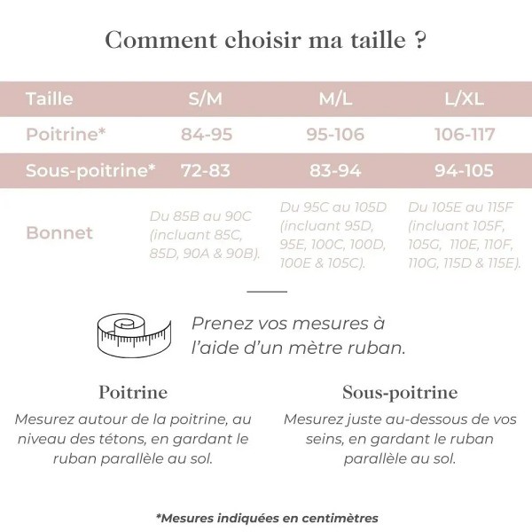 Guide des tailles - Day n' Night 2.0