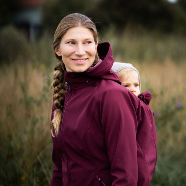 Veste de portage au dos mamalila_AJsoftf-ci_burgundy