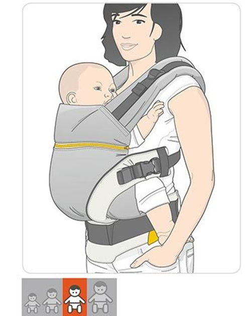 Baby Carrier Physiological Manduca Xt Grey Ocean