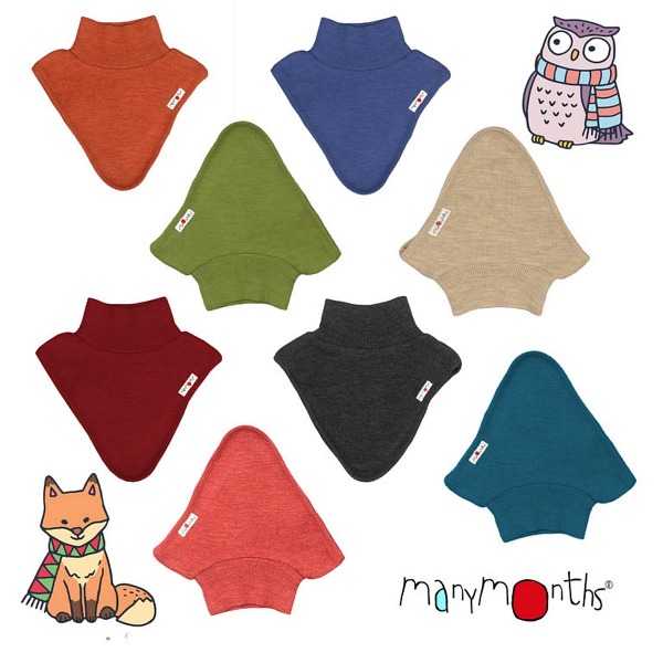 ManyMonths Dickie - Col à Enfiler en Pure Laine Mérinos