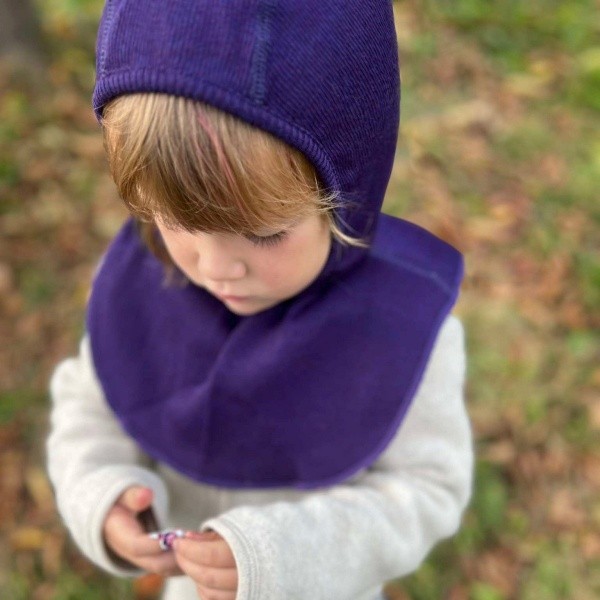 Ajouter à la wishlist Manymonths Manymonths Elephant Hood Cagoule bébé en laine mérinos