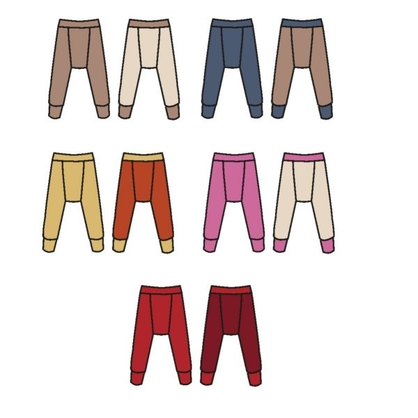 Legging réversible ManyMonths : 2026-2027