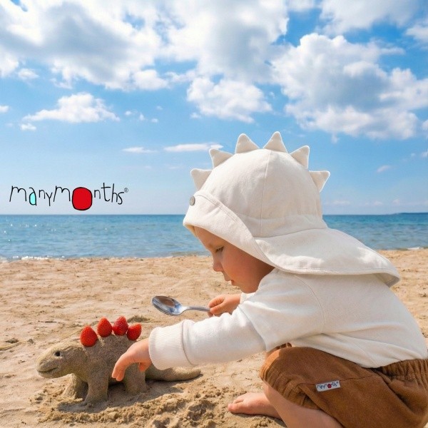 Manymonths Dino Chapeau de soleil ajustable ECO Hempies