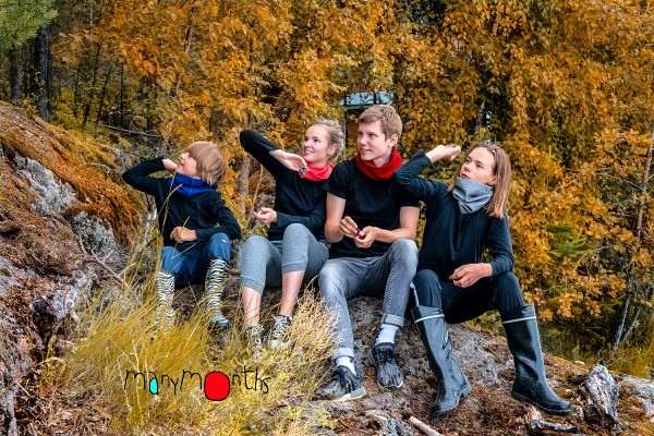 MaM/MaD - Tour de cou en laine naturelle