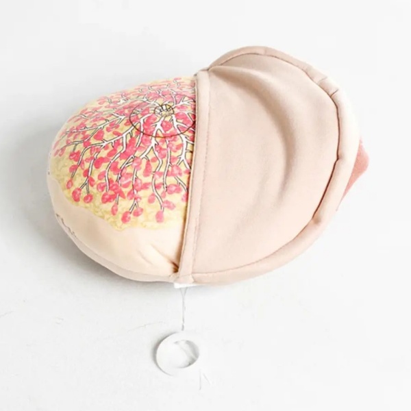 Modèle anatomique de sein féminin en tissu